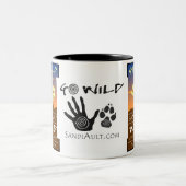 2 Couleurs Tasse SAUVAGE de mystère (Centre)