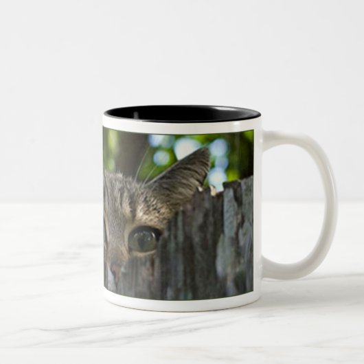 2 Couleurs Tasse sauvage d'ISIS de chat (Droit)