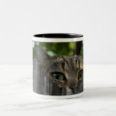 2 Couleurs Tasse sauvage d'ISIS de chat (Centre)