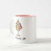 2 Couleurs Tasse Scrapbooking Nut (Devant gauche)