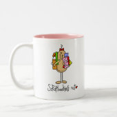 2 Couleurs Tasse Scrapbooking Nut (Gauche)