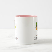 2 Couleurs Tasse Scrapbooking Nut (Centre)