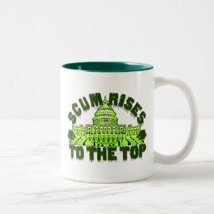 2 Couleurs Tasse Scum Rises To The Top