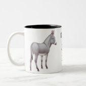 2 Couleurs Tasse sicilienne miniature d'âne (Gauche)