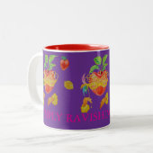 2 Couleurs Tasse simplement ravissante (Devant gauche)