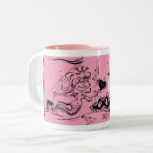 2 Couleurs TASSE : "Sirène " (Devant gauche)