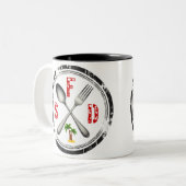 2 Couleurs Tasse SoFloDining (Devant gauche)