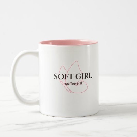 2 Couleurs Tasse Soft Girl (Gauche)