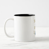 2 Couleurs Tasse - Solide comme un roc (Gauche)