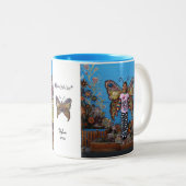 2 Couleurs Tasse soloe de papillon de Dylan (Devant droit)