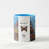 2 Couleurs Tasse soloe de papillon de Dylan (Centre)