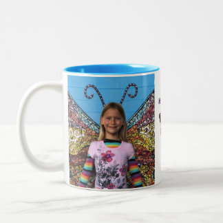2 Couleurs Tasse soloe de papillon de Dylan