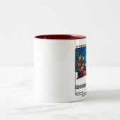 2 Couleurs Tasse Sourd-Amicale de Carolers (Centre)