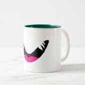 2 Couleurs Tasse Sourire Monstre (Devant droit)