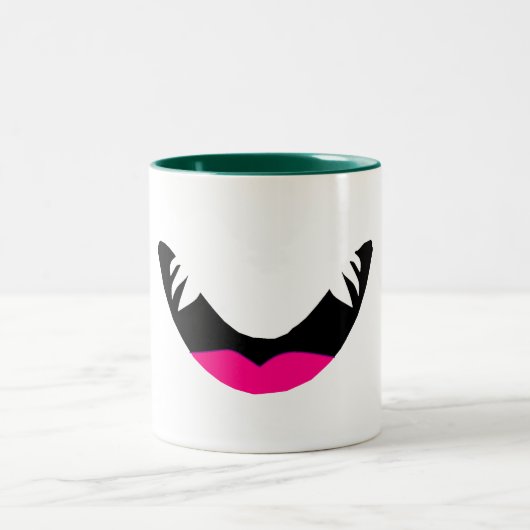 2 Couleurs Tasse Sourire Monstre (Centre)