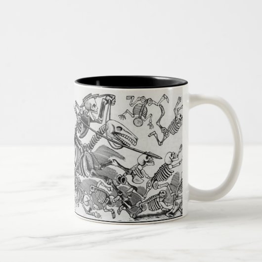 2 Couleurs tasse squelettique d'attaque (Droit)