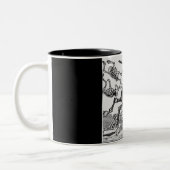 2 Couleurs tasse squelettique d'attaque (Gauche)
