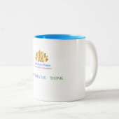 2 Couleurs Tasse Stop Breathe Think (Devant droit)
