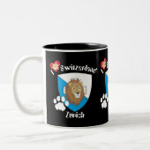 2 Couleurs Tasse suisse de svizzera (Gauche)