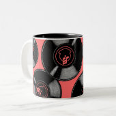 2 Couleurs Tasse super de Valentine (Devant gauche)