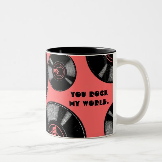 2 Couleurs Tasse super de Valentine (Droit)