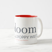 2 Couleurs Tasse surdimensionnée de fleur (Devant droit)