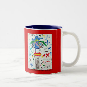2 Couleurs Tasse surdimensionnée de gardon de La de napoléo