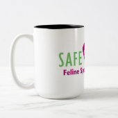 2 Couleurs Tasse SÛRE de soin (Gauche)