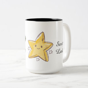 2 Couleurs Tasse Sweet Luck, un peu de charme pour chaque jou