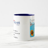 2 Couleurs Tasse : Synchrone contre asynchrone (Centre)