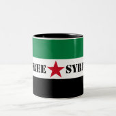 2 Couleurs Tasse syrienne de révolution (Centre)