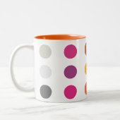 2 Couleurs Tasse tachetée (Gauche)