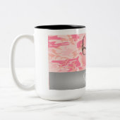 2 Couleurs Tasse tachetée de Camo de rose d'andouillers de (Gauche)