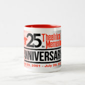 2 Couleurs TASSE THÈME 25e anniversaire (Centre)