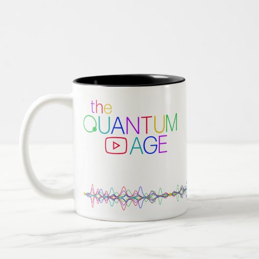 2 Couleurs Tasse @TheQuantumAge Café (Gauche)