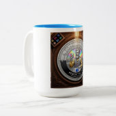 2 Couleurs Tasse Toast (Devant gauche)