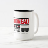 2 Couleurs Tasse Transport (Devant droit)