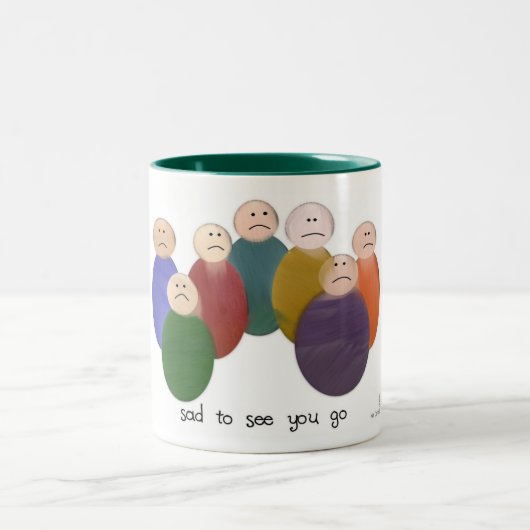2 Couleurs Tasse Triste (Centre)