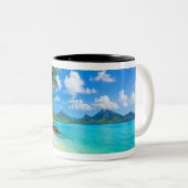 2 Couleurs tasse tropicale de haute qualité (Devant droit)