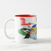 2 Couleurs Tasse tropicale de nation (Gauche)