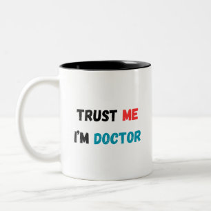 2 Couleurs Tasse Trust Me, I’m a Doctor