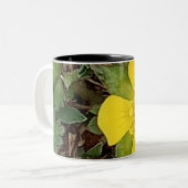 2 Couleurs Tasse Tulipe Jaune (Devant gauche)