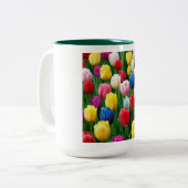 2 Couleurs Tasse Tulipes Pristines (Devant gauche)