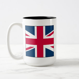 2 Couleurs Tasse Union Jack Deux Tons Grande 15 Oz