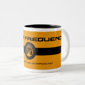 2 Couleurs Tasse urgente de 2-Ton de fréquence (Devant droit)