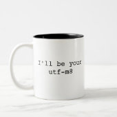 2 Couleurs tasse utf-m8 (Gauche)