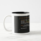 2 Couleurs Tasse v1.4.1 de programmeur (Gauche)