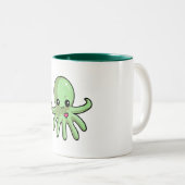 2 Couleurs Tasse v.2 de poulpe de Lil (Devant droit)