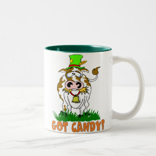2 Couleurs Tasse Vache en Bonbons