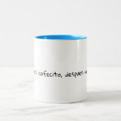 2 Couleurs Tasse Verseau Espagnol Mignon (Centre)